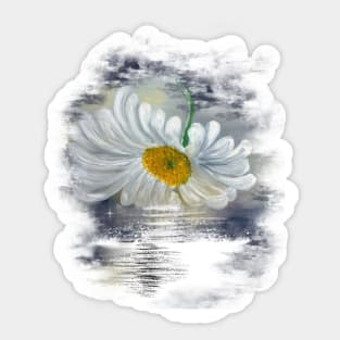 Hand painted Beautiful Daisy -Vintage Daisy-Spring Flowers Daisy Sticker